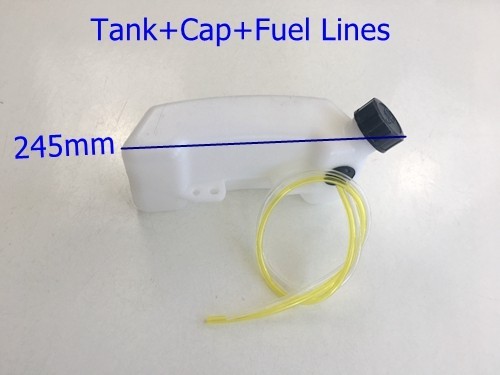 Gas Petrol Tank + Cap 43cc 47cc 49cc Mini Scooter Quad Dirt Bike ATV Go Kart