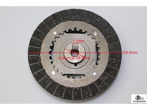 Reduction Drive Gear Box Wet Clutch Weight Assembly for GX270 9HP Engine Go Kart