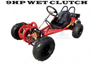 OFFROAD 9HP 270CC GO KART SINGLE SEAT ADULT BUGGY QUAD ATV SUSPENSION WET CLUTCH