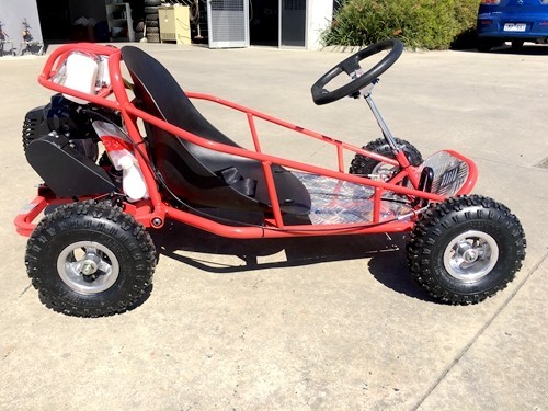 2017 Brand New 49cc Mini Go Kart 4 Wheeler Kids 2 Stroke Buggy Quad Atv black