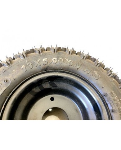 13x5.00-6 6" inch Wheel Rim + Tyre Tire 3 Stud Go Kart Trike Quad ATV Buggy