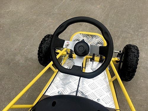 Brand New 49cc Mini Go Kart 4 Wheeler Kids 2 Stroke Buggy Quad Atv Yellow