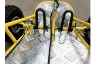 Brand New 49cc Mini Go Kart 4 Wheeler Kids 2 Stroke Buggy Quad Atv Yellow