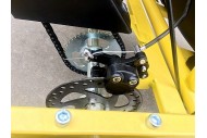 Brand New 49cc Mini Go Kart 4 Wheeler Kids 2 Stroke Buggy Quad Atv Yellow