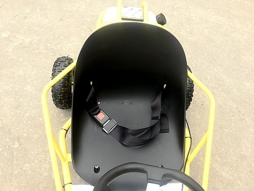 Brand New 49cc Mini Go Kart 4 Wheeler Kids 2 Stroke Buggy Quad Atv Yellow