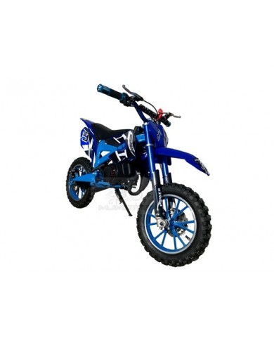 Pair of 7/8" 22mm Universal Motorcycle Motorbike Handlebar Hand Grips Blue