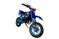 Pair of 7/8" 22mm Universal Motorcycle Motorbike Handlebar Hand Grips Blue
