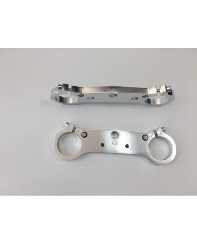 35mm Front Fork Lower Upper Triple Tree Stem Clamp 49cc Mini Pocket Dirt Bike
