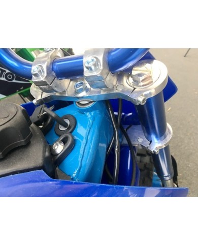 FRONT UPSIDE DOWN FORKS MINI DIRT POCKET BIKE 47cc 49cc A PAIR COLORS