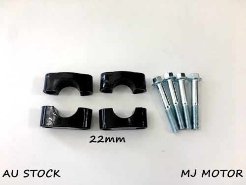 Handle bar Clamp Riser Mount 110cc 125cc Dirt Pit bike ATV 22mm 7/8" Handlebar