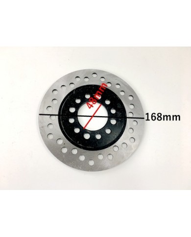 168mm Rear Brake Caliper Disc Disk Rotor 110cc 125cc Quad Dirt Bike ATV Buggy