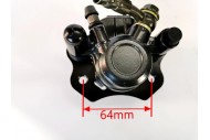 Hydraulic Rear Disc Brake Caliper System+ Pad 110 125 cc Quad Atv Go Kart Trike