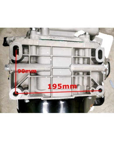 9HP 2:1 Reduction Gear Box Stationary Motor Engine Wet Clutch 4 Go Kart Trike