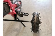 TRAINING WHEELS FOR 49CC 2 STROKE DIRT BIKE PIT BIKE 2 WHEEL REAL SIDE FOOTREST