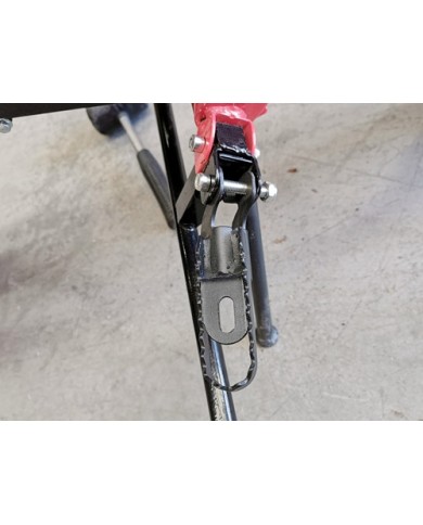 TRAINING WHEELS FOR 49CC 2 STROKE DIRT BIKE PIT BIKE 2 WHEEL REAL SIDE FOOTREST