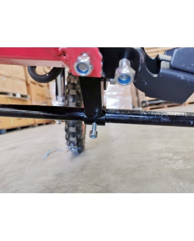 TRAINING WHEELS FOR 49CC 2 STROKE DIRT BIKE PIT BIKE 2 WHEEL REAL SIDE FOOTREST