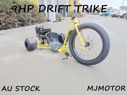 9HP 270CC MOTORISED DRIFT TRIKE HUFFY SLIDER FAT BOY GOKART FATBOY DT4 FULL SIZE