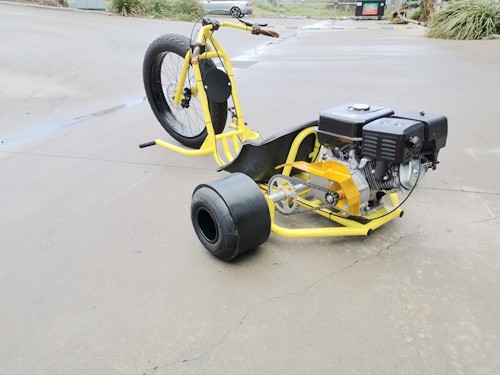 9HP 270CC MOTORISED DRIFT TRIKE HUFFY SLIDER FAT BOY GOKART FATBOY DT4 FULL SIZE