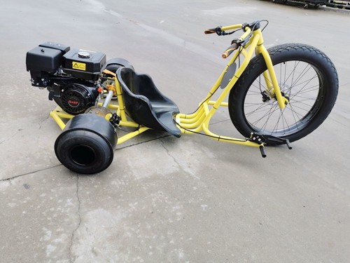 9HP 270CC MOTORISED DRIFT TRIKE HUFFY SLIDER FAT BOY GOKART FATBOY DT4 FULL SIZE