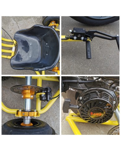 9HP 270CC MOTORISED DRIFT TRIKE HUFFY SLIDER FAT BOY GOKART FATBOY DT4 FULL SIZE