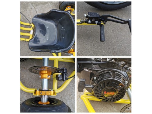 9HP 270CC MOTORISED DRIFT TRIKE HUFFY SLIDER FAT BOY GOKART FATBOY DT4 FULL SIZE