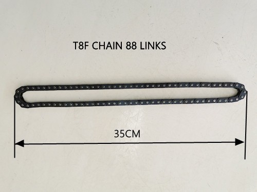Black T8F 88 Links Drive Chain PIT Quad Dirt Bike Buggy Trike Kart