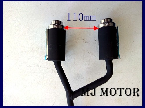 Twin Exhaust Pipe + Muffler 47cc 49cc Mini PIT Pocket Chopper Quad Dirt Bike ATV
