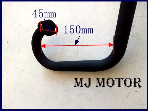 Twin Exhaust Pipe + Muffler 47cc 49cc Mini PIT Pocket Chopper Quad Dirt Bike ATV