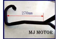 Twin Exhaust Pipe + Muffler 47cc 49cc Mini PIT Pocket Chopper Quad Dirt Bike ATV