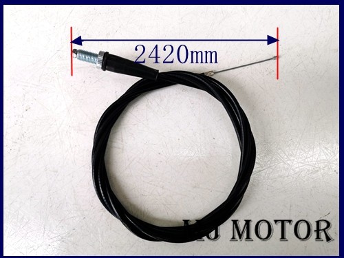 2420mm(242cm) Throttle Cable For 200CC 6.5HP 9HP 270CC Dune Buggy GoKart