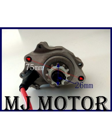 2 Stud Bottom Mount Start Starter Motor 110cc 125cc PIT Quad Dirt Bike ATV Buggy