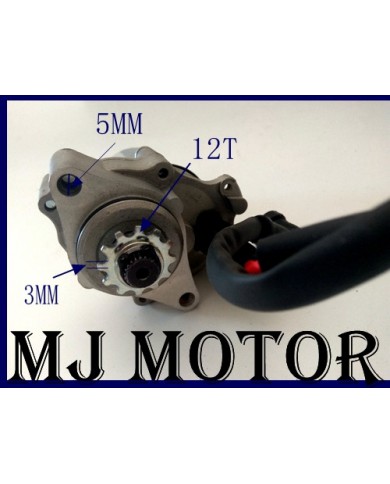 2 Stud Bottom Mount Start Starter Motor 110cc 125cc PIT Quad Dirt Bike ATV Buggy