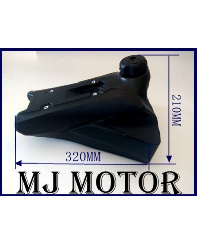 Gas Fuel Petrol Tank + Cap 50cc 70 90cc 110cc 125cc Quad Dirt Bike ATV 4 Wheeler