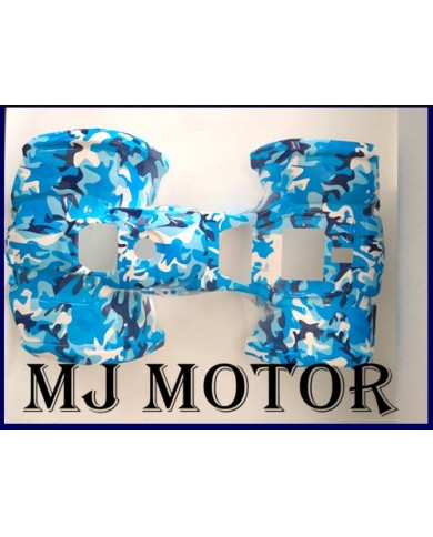49cc farm Quad Plastic Fairing + Foot Rest+ Font Light+Chain Guard ATV DIRT BIKE