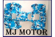 49cc farm Quad Plastic Fairing + Foot Rest+ Font Light+Chain Guard ATV DIRT BIKE