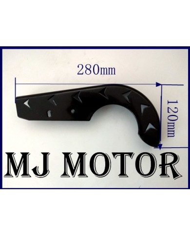 49cc farm Quad Plastic Fairing + Foot Rest+ Font Light+Chain Guard ATV DIRT BIKE