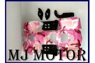 49cc farm Quad Plastic Fairing + Foot Rest+ Font Light+Chain Guard ATV DIRT BIKE