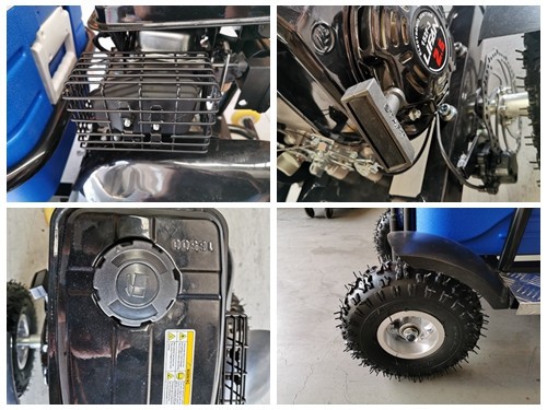 80cc Motorised Cooler Scooter 4 Wheel Motorbike Atv Quad Icebox Esky Lifan
