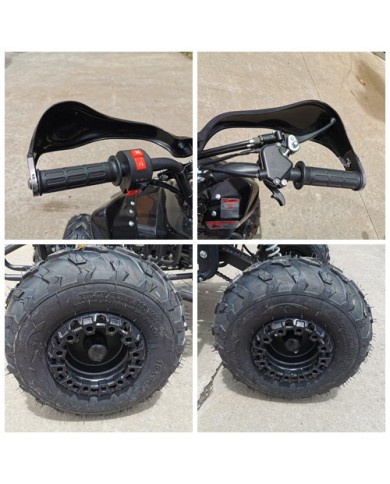 125CC ATV Sport Quad Dirt Bike 4 Wheel Buggy Go kart Rear Rack Semi Auto 3+1