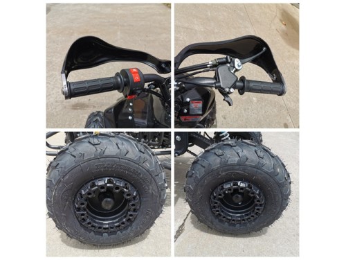 125CC ATV Sport Quad Dirt Bike 4 Wheel Buggy Go kart Rear Rack Semi Auto 3+1