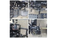 125CC ATV Sport Quad Dirt Bike 4 Wheel Buggy Go kart Rear Rack Semi Auto 3+1