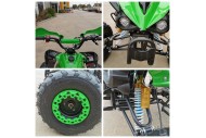 125CC ATV Sport Quad Dirt Bike 4 Wheel Buggy Go kart Rear Rack Semi Auto 3+1 GREEN