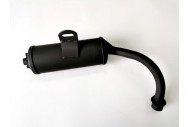 Exhaust Pipe + Muffler System 90cc 110cc 125cc Buggy Quad ATV Dune Buggy Trike
