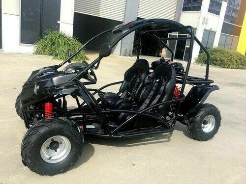 Exhaust Pipe + Muffler System 90cc 110cc 125cc Buggy Quad ATV Dune Buggy Trike