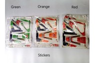 Sticker Decal Kit Fairing 70/90/110/125cc Dirt bike Pit Bike Green Orange Red