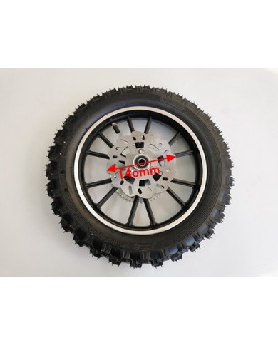 2.5-10 10 INCH REAR WHEEL SPROCKET DISC PIT PRO DIRT BIKE TRAIL BIKE 49CC 50CC