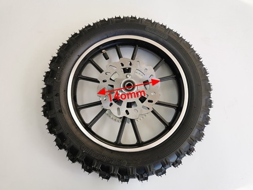 2.5-10 10 INCH REAR WHEEL SPROCKET DISC PIT PRO DIRT BIKE TRAIL BIKE 49CC 50CC