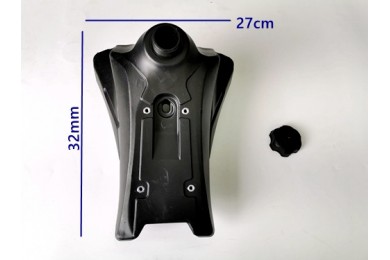 Gas Fuel Petrol Tank + Cap 50cc 70 90cc 110cc 125cc Quad Dirt Bike ATV 4 Wheeler