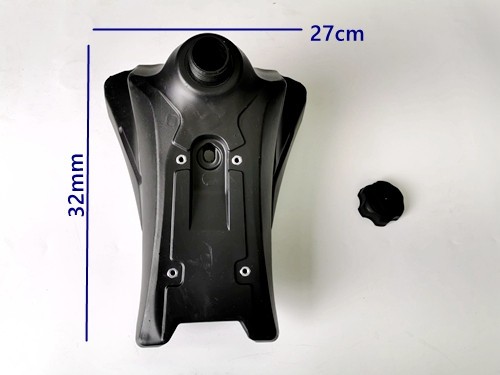 Gas Fuel Petrol Tank + Cap 50cc 70 90cc 110cc 125cc Quad Dirt Bike ATV 4 Wheeler