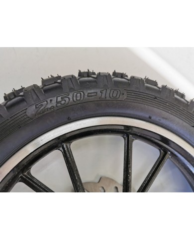 2.5-10 10 INCH FRONT WHEEL DISC PIT PRO DIRT BIKE TRAIL BIKE 49CC 50CC DIRT BIKE